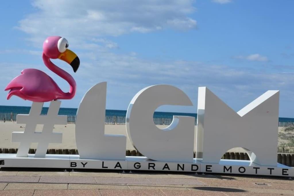 Superbe Studio Au Calme A 8Mn De La Plage La Grande Motte Exteriér fotografie